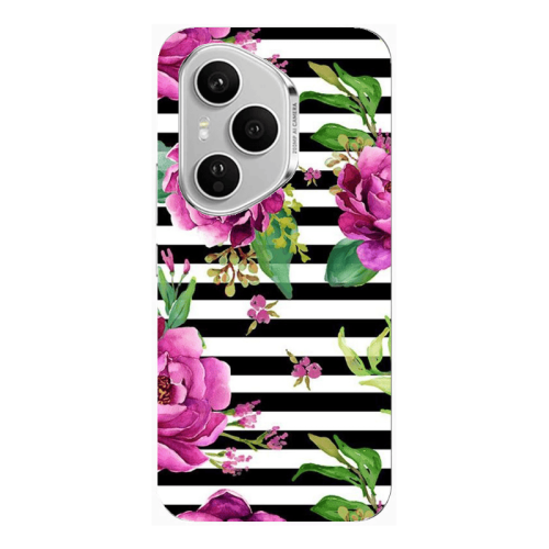 Honor Magic 400 Pro Roses on the line Transparent Silicone TPU Θήκη